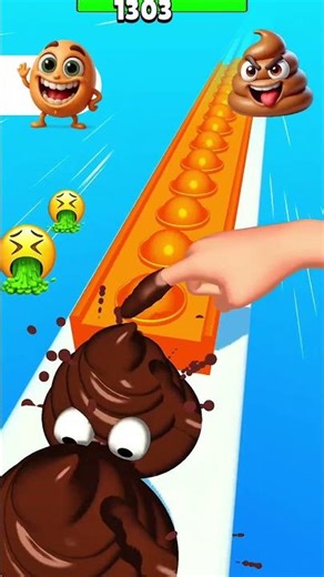 Pop Run 3D Level 1303 | Precision Control Walkthrough #3dgaming #gaming