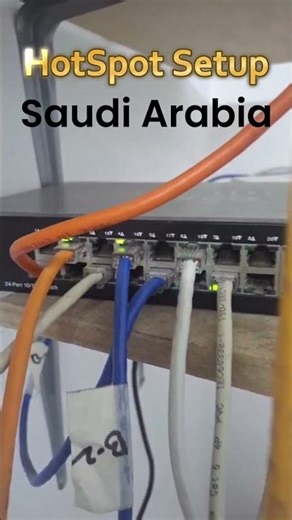 HotSpot Setup in Saudi Arabia #wifi #hotspot #mikrotik #mikrotikhotspot