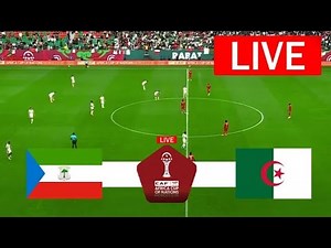 🔴LIVE: Equatorial Guinea vs Algeria | CAF Africa Cup of Nations | Live Match