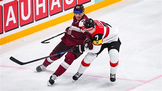 WATCH: Latvia versus Austria at world ice hockey championship