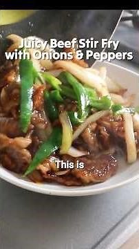 15-Minute Juicy Beef Stir Fry with Oyster Sauce! Quick & Easy Dinner