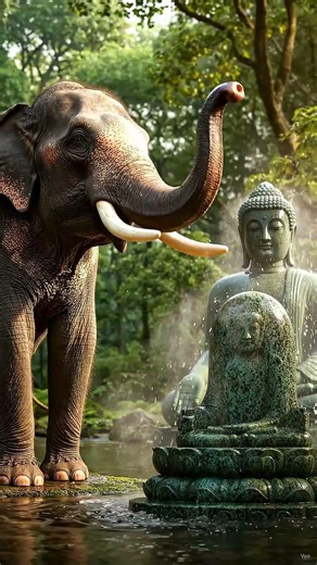 natures purest ablution ☸️ #buddhavietnamofficial #tamanhuongphat #buddha