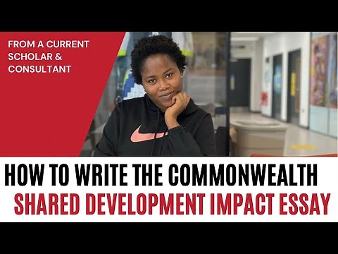 How To Write The Commonwealth Shared Development Impact Statement Essay
