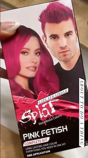 #HowTo Splat Hair Dye #DIYhaircolor #HAIRSHORTS