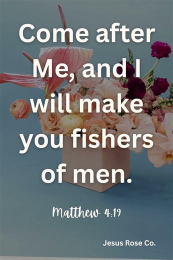 Catholic Bible Study | Matthew 4:19 | Jesus Rose Co. ✝️