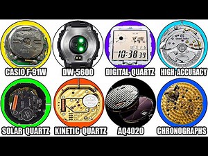 Every Type of Quartz Movement Explained in Detail