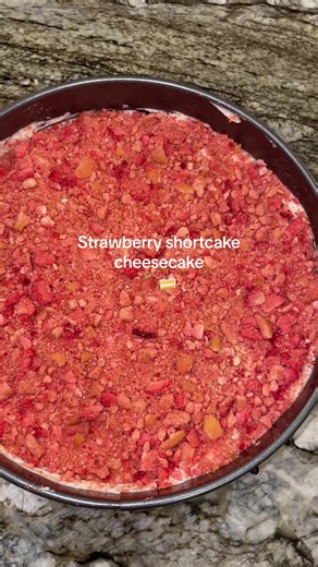 Strawberry Shortcake Cheesecake Recipe — Easy No-Bake