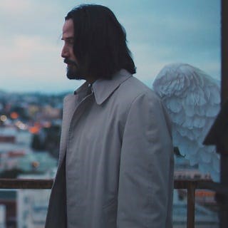 Watch Keanu Reeves as a depressed \