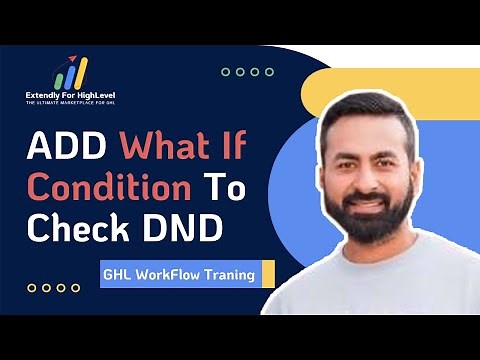GoHighLevel Workflow Training: Easily Enable and Disable DND
