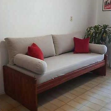 Daybed Set Sewing Pattern, Turn Your Bed Into a Couch, Back & Bolster Cushion, Fitted Mattress, DIY