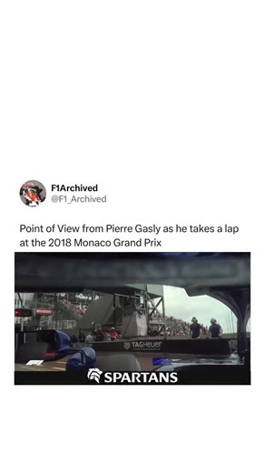 @f1archived on Instagram: "Pierre Gasly’s drive at the 2018 Monaco Grand Prix marked a breakout performance that showcased precision and composure on Formula One’s most unforgiving circuit. In only his sixth Grand Prix with Toro Rosso, Gasly navigated the narrow streets of Monte Carlo with remarkable control, avoiding the mistakes that claimed more experienced drivers. Starting tenth on the grid, he executed a clean race, managing tire wear and traffic to finish seventh and score valuable points