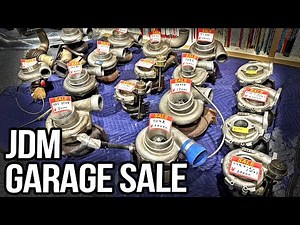 Japanese Tuner Shop’s Garage Sale — Everything Was SO Cheap!