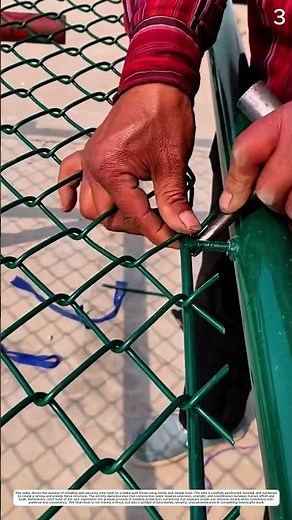 Chain-Link Fence Installation: How a Hand Tool Creates Stronger Connections