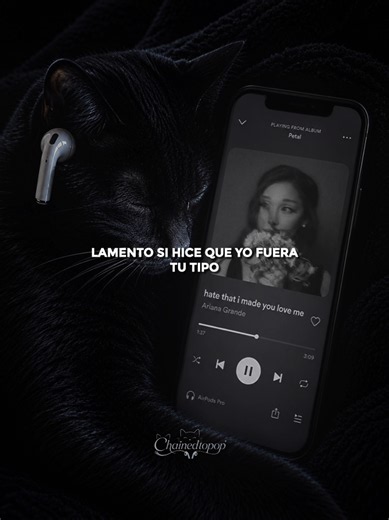 Ariana Grande - hate that i made you love me 🩶 #arianagrande #hatethatimadeyouloveme #foryou #lyrics #petal