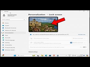 How To Change & Personalize Lock Screen Wallpaper in Windows 11