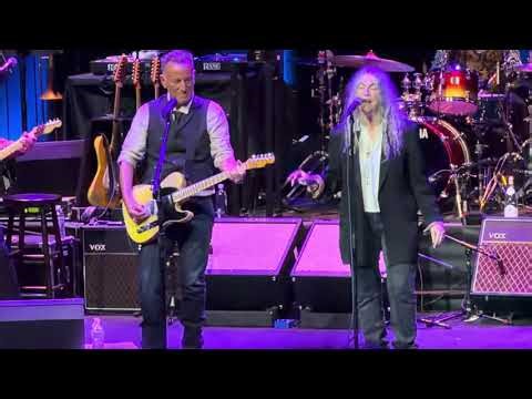 Bruce Springsteen and Patti Smith -Because The Night
