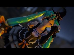 【MMD】HAPPY HALLOWEEN 4K60fps 【初音ミク】 REMAKE
