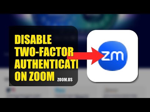 How To Disable Two Factor Authentication On Zoom 2025