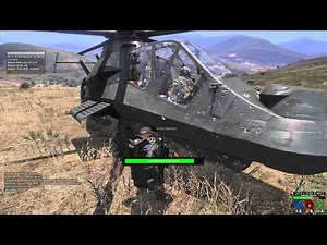 Arma 3 King Of The Hill: How to steal a Blackfoot with a sniper rifle ! (Gameplay #4) (VC-Anthony)