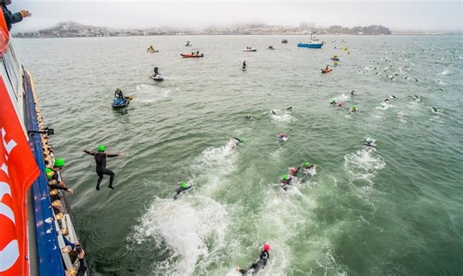 Chaotic Swim Start at Escape From Alcatraz Race Leaves Triathlete Paralyzed, at Least One Other Injured