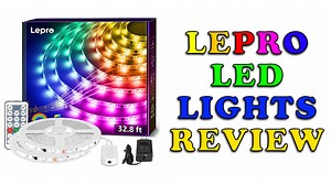 Watch LEPRO LED Light Review on Amazon Live
