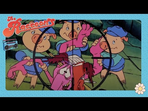 Trapped by an Evil Computer! Bentley’s Brave Rescue | The Raccoons | Retro Cartoons
