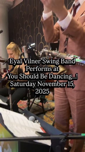 Hot off our Halloween Stomp, EYAL VILNER SWING BAND is back to bring you more swinging tunes at @ysbdnyc on November 15, 2025 at 8pm! Details: - **Dance lesson***(7:15-8:00) included w/admission* - $25 in advance // $30 day of - all ages / 21 w ID to drink - DOOR CODE: to get into building use: **7416#** Plus @djandriusnyc in between sets! See you on the dance floor. . . . things to do in nyc, dance events nyc, swing dancing nyc, lindy hop nyc, dance lessons nyc, live jazz music nyc, learn to da