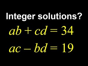 A Nice Diophantine System