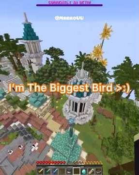 TheoBaldTheBird Mentality. #minecraft #unstablesmp