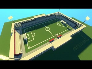 ⚒️Minecraft | How to build a Football Stadium in Minecraft