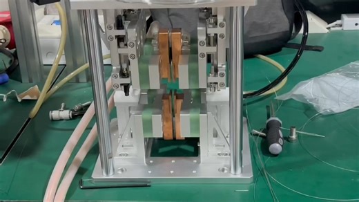 Precision wire clamp welding