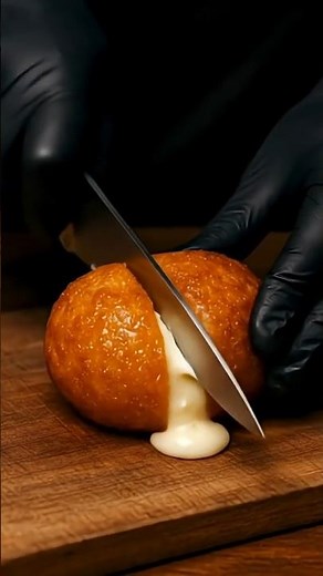 Very satisfying Mozzarella cheese video cheese pull
