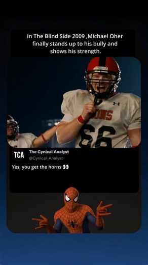 In The Blind Side 2009, revenge waited for him