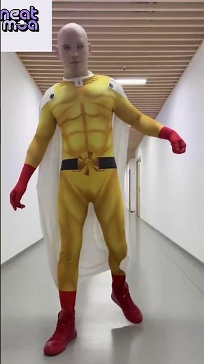 Saitama Cosplay – One Punch Man 360° Full Outfit Showcase