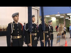 North Salem HS JROTC Vanir Guard Color Guard @ The Nationals, 5 May 2017
