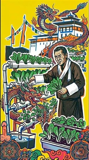 Bhutan Hydroponic Seris Part 1 | Hydroponic A-frame and Dutch bucket system