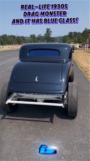 Found a Real-Life 1930s Drag Monster And It Has Blue Glass!