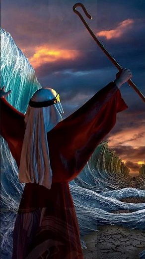 Moisés e a abertura do mar vermelho | História da bíblia