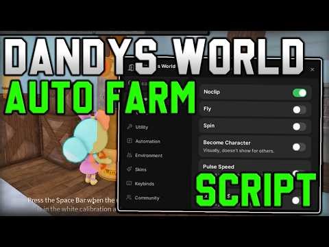 [🐛ACHIEVEMENTS] Dandy's World NEW Script Auto Farm, Monster Esp, God Mode [Roblox 2026]