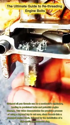 The Ultimate Guide to Re-threading Engine Bolts