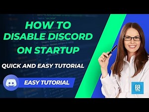 How to Disable Discord on Startup | Quick and Easy Tutorial