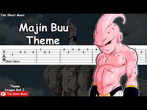 Dragon Ball Z OST - Majin Buu / Kid Buu Theme Guitar Tutorial