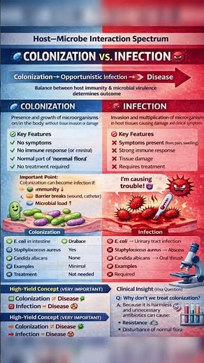 Colonization Vs Infection