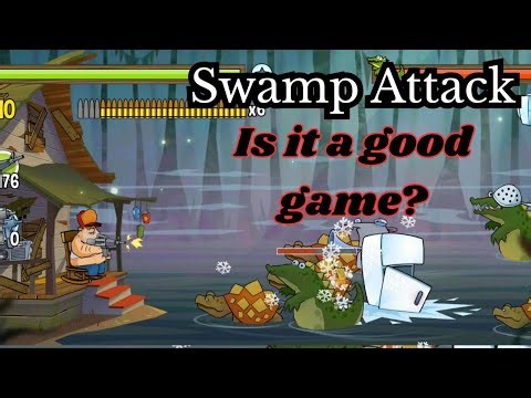 SWAMP ATTACK : UPDATE — New Levels, Warship Boss, Twin Boomsticks & Monster Boosters!