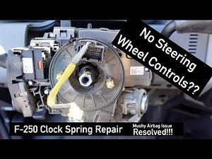 2015 F-250 Clock Spring Repair