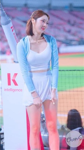 기습당해서 꽉 짜버리는 이금주 치어리더 李金珠 Lee Geum-Ju cheerleader ktwiz