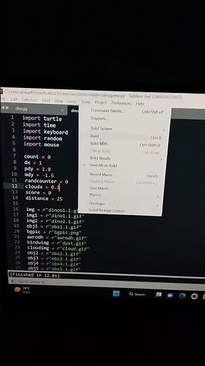 Trying My Favorite Trex game using Python 🐍 #codingchallenge