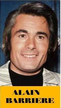 Hommage à Alain Barrière, auteur‑compositeur‑interprète français de la chanson des années 1960‑1970.