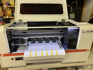 DTF 33cm TexTek - 2x XP600 glave- komplet