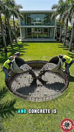 Satisfying Circular Pool Build Timelapse | Minimalist Pool Construction Timelapse From Scratch!